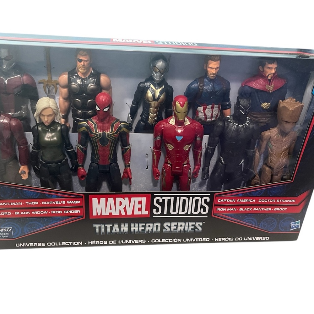 Marvel Titan Hero Series Universe Collection Action Figures Set Collectors Item!